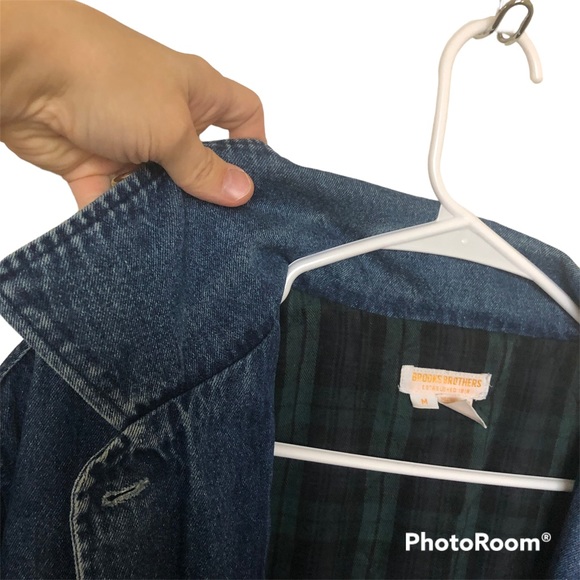 Rare Vintage 60-70s Brooks Brothers Denim Parka Size - Picture 9 of 16